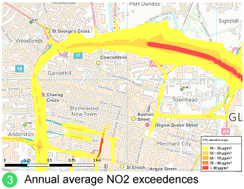 NO2 contour image